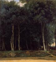 Corot, Jean-Baptiste-Camille - Fontainebleau, the Bas-Breau Road